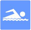 水域安全標誌-游泳