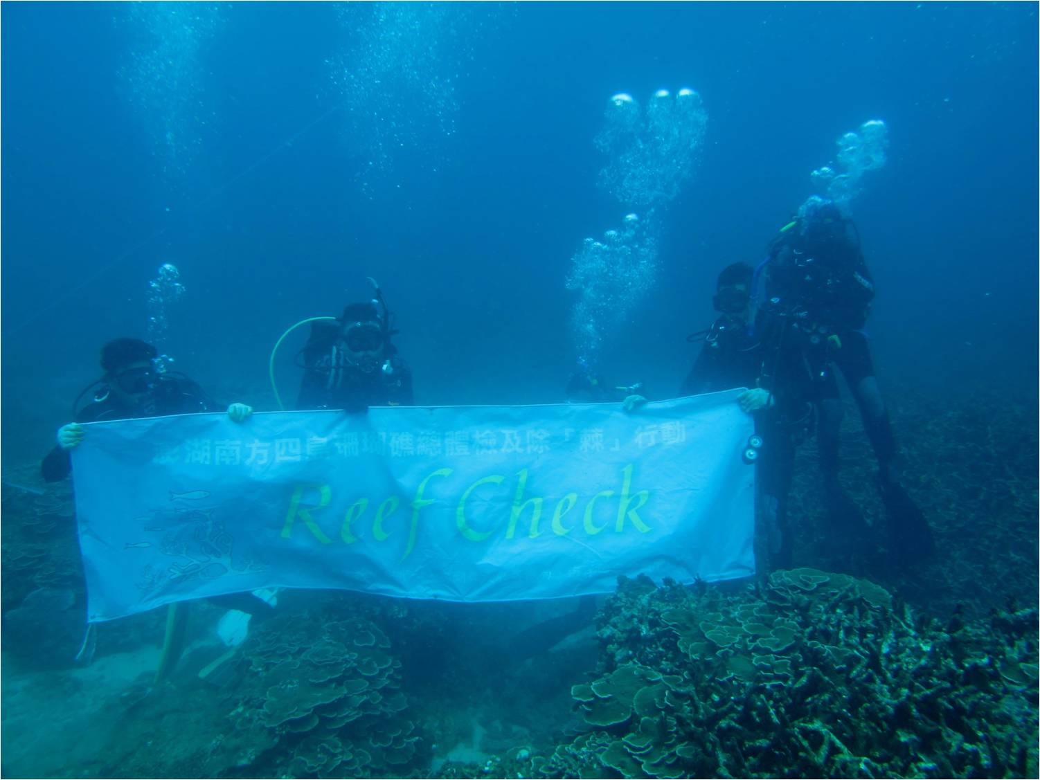 2014年澎湖南方四島珊瑚礁總體檢曁棘冠海星清除活動 2014年澎湖南方四島珊瑚礁總體檢曁棘冠海星清除活動