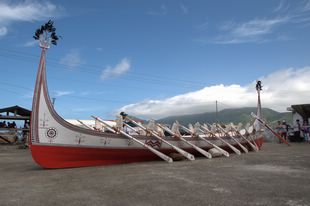 拼板舟是蘭嶼工藝發揮的極緻表現 拼板舟是蘭嶼工藝發揮的極緻表現